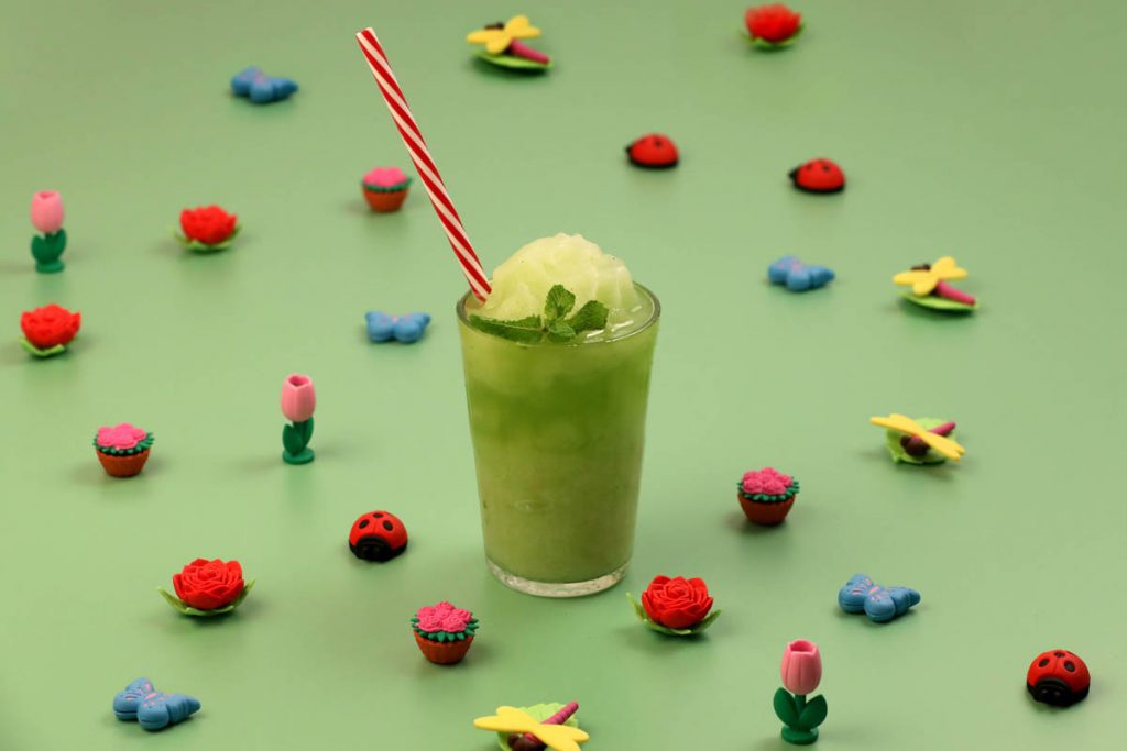 recepta ametller origen granissat de melons coco menta i llima