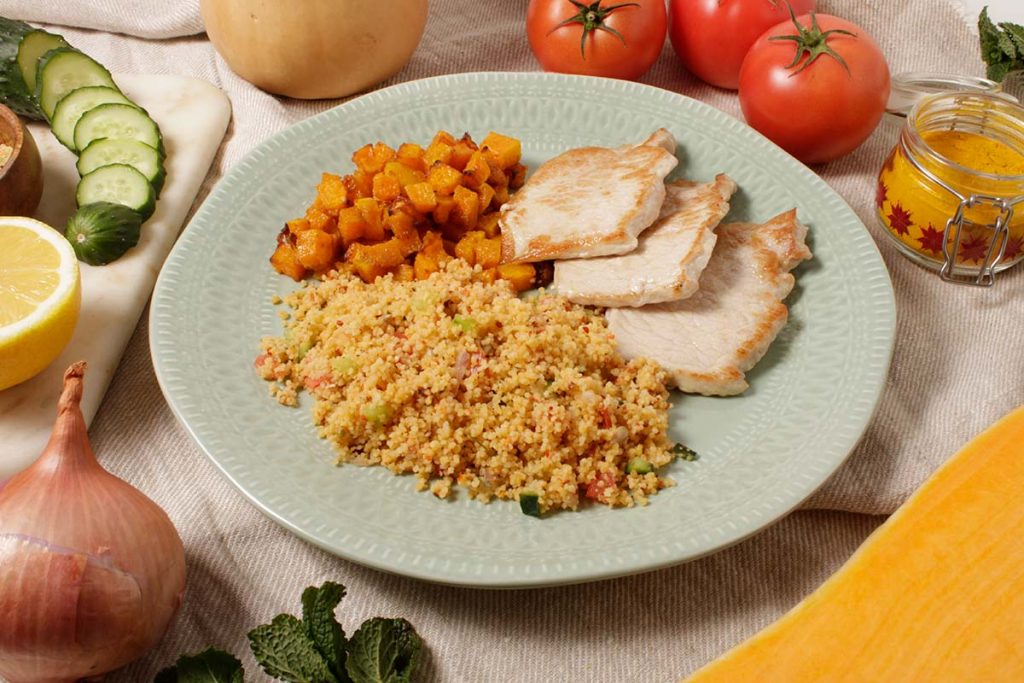 recepta ametller origen llom carbassa cuscus