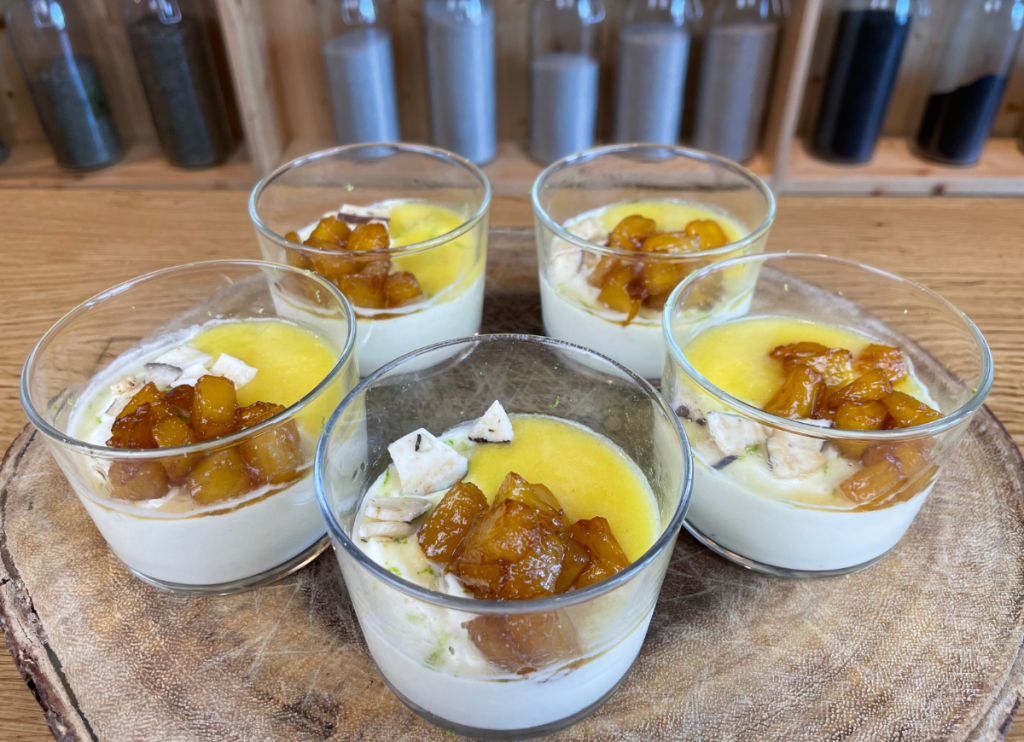 recepta ametller origen mousse pinya coco llima