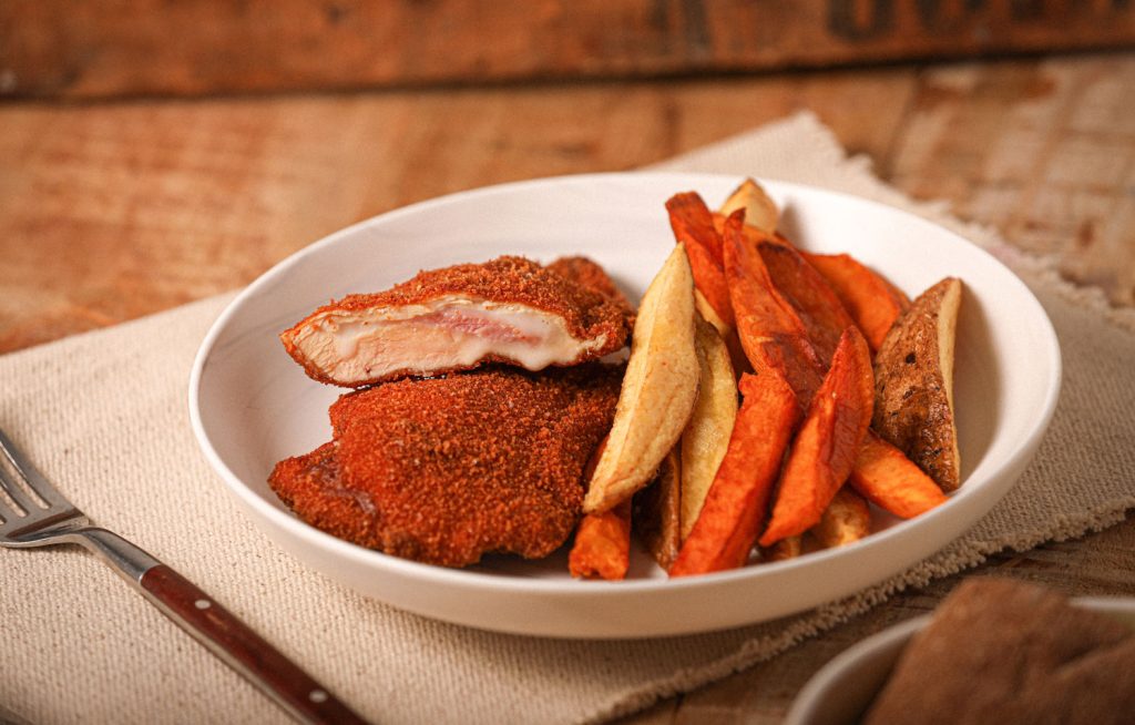 recepta ametller origen llibrets pollastre arrebossat patates moniato