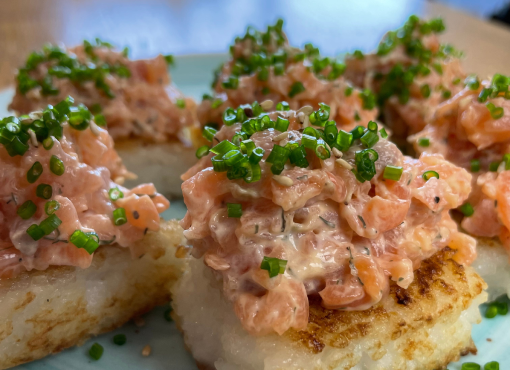 recepta ametller origen canapé tartar salmo