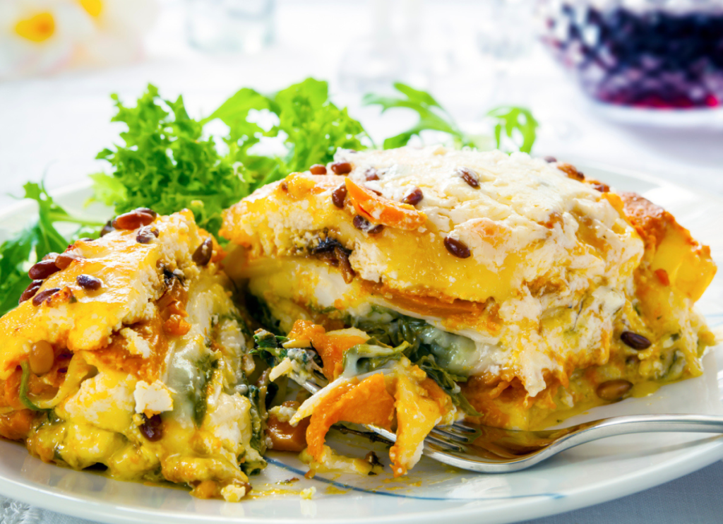 receta ametller origen lasaña calabaza espinacas