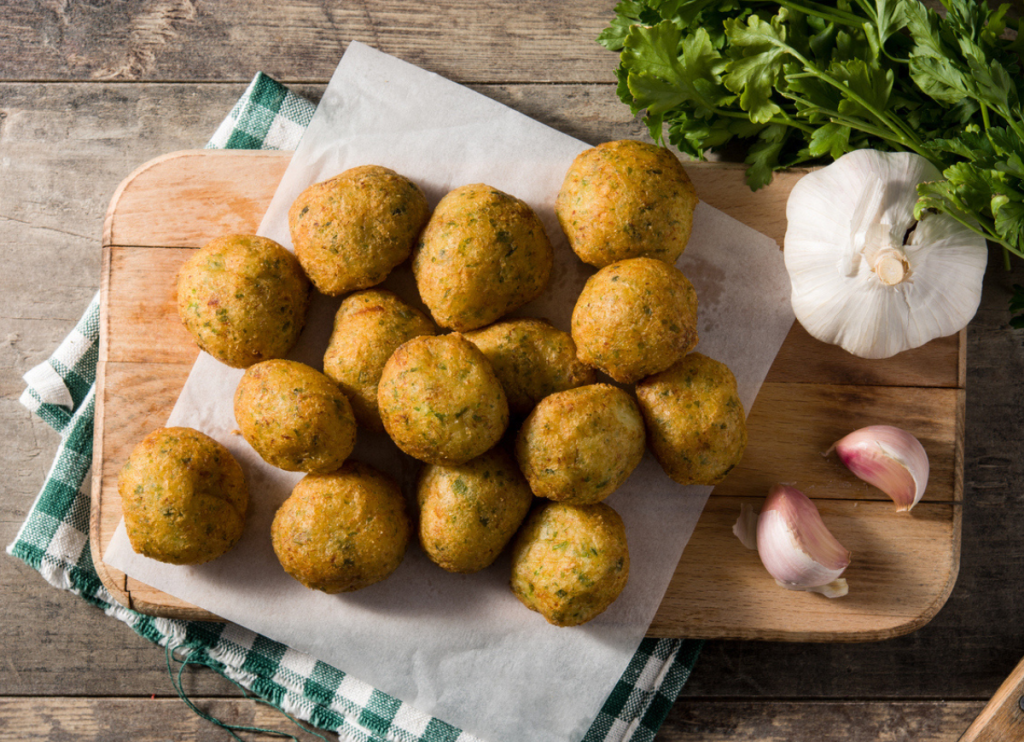 recepta ametller origen bunyols bacalla espinacs