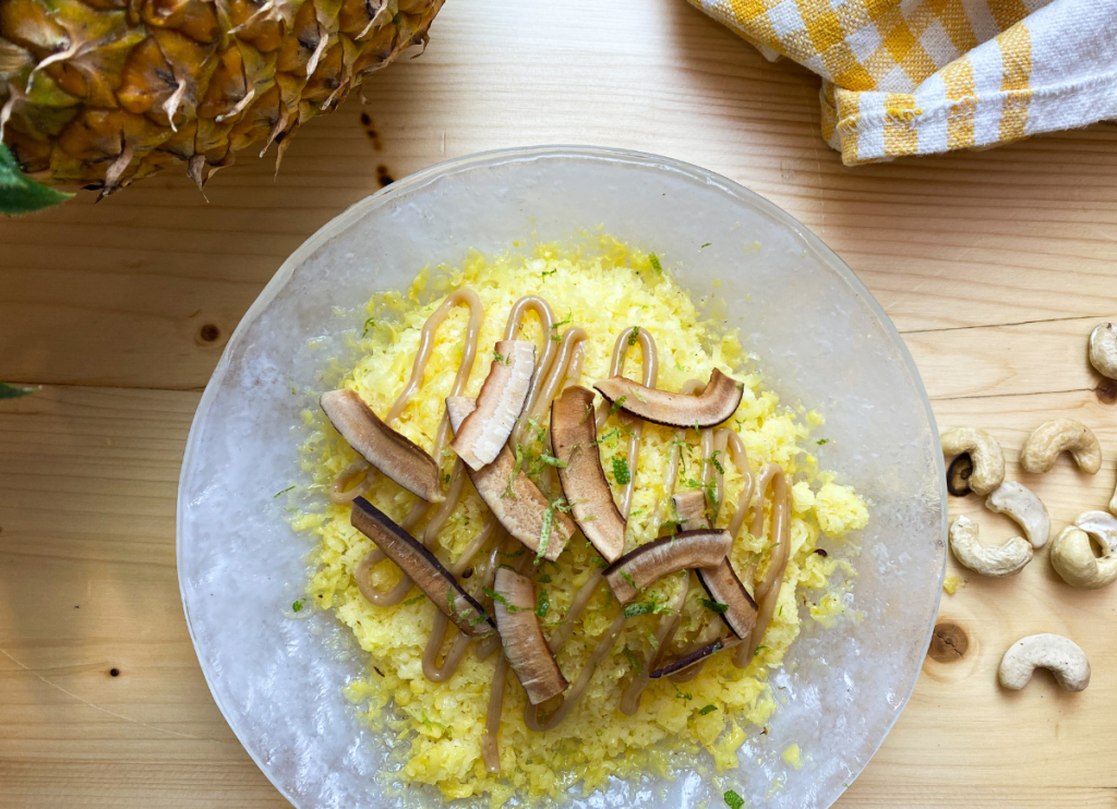 recepta ametller origen granissat pinya anacards coco