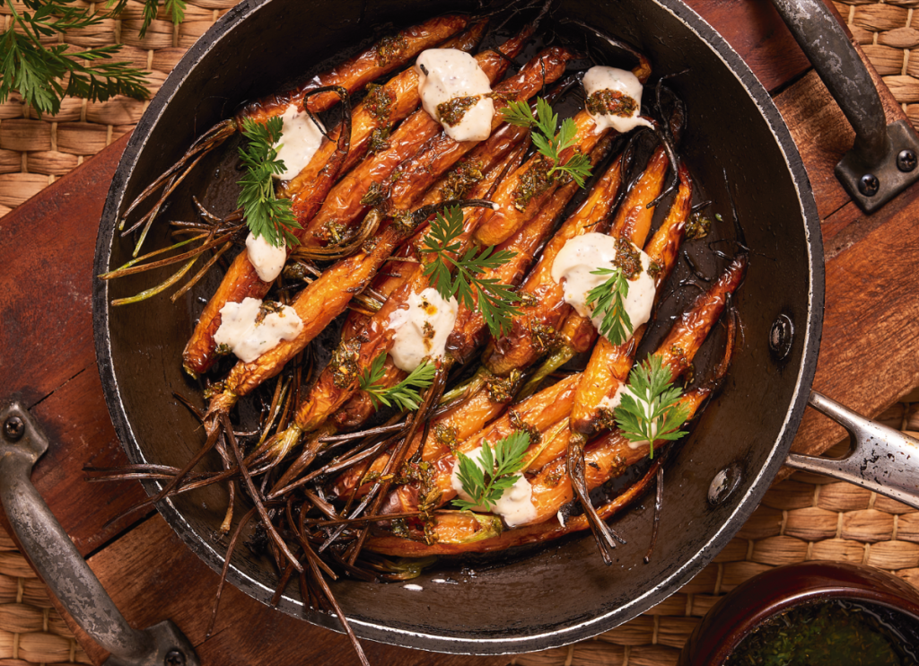 recepta ametller origen pastanagues rostides hummus