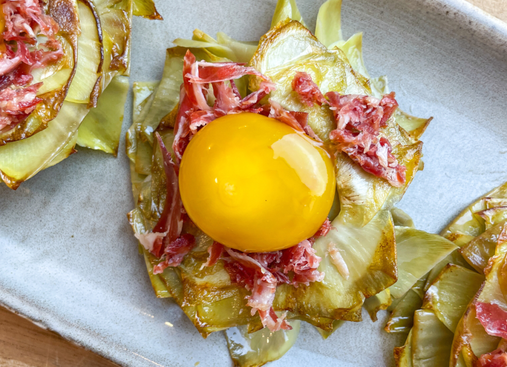 recepta ametller origen carxofes pernil ou